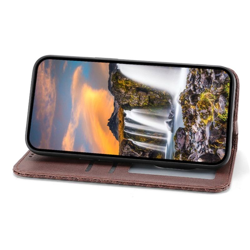 Kožené Pouzdro Folio Samsung Galaxy A15 Peněženka S 3d Diamantovým Potiskem