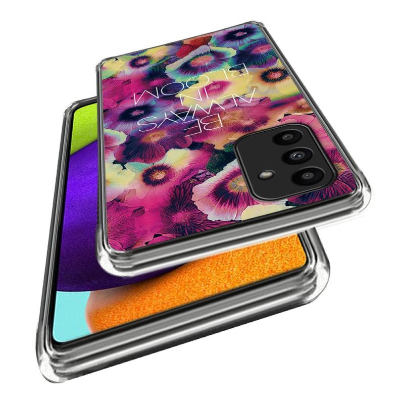 Kryt Samsung Galaxy A15 Barevné Květiny