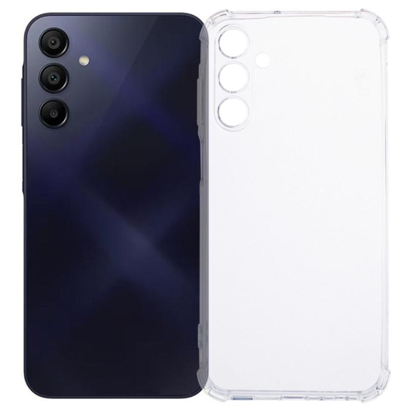 Kryt Samsung Galaxy A15 Kryty Na Mobil Průhledné Zesílené Rohy