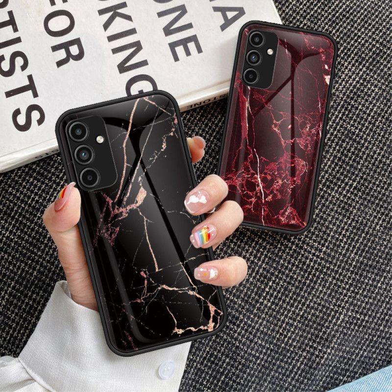 Kryt Samsung Galaxy A15 Kryty Na Mobil Tvrzené Sklo Ve Stylu Mramoru