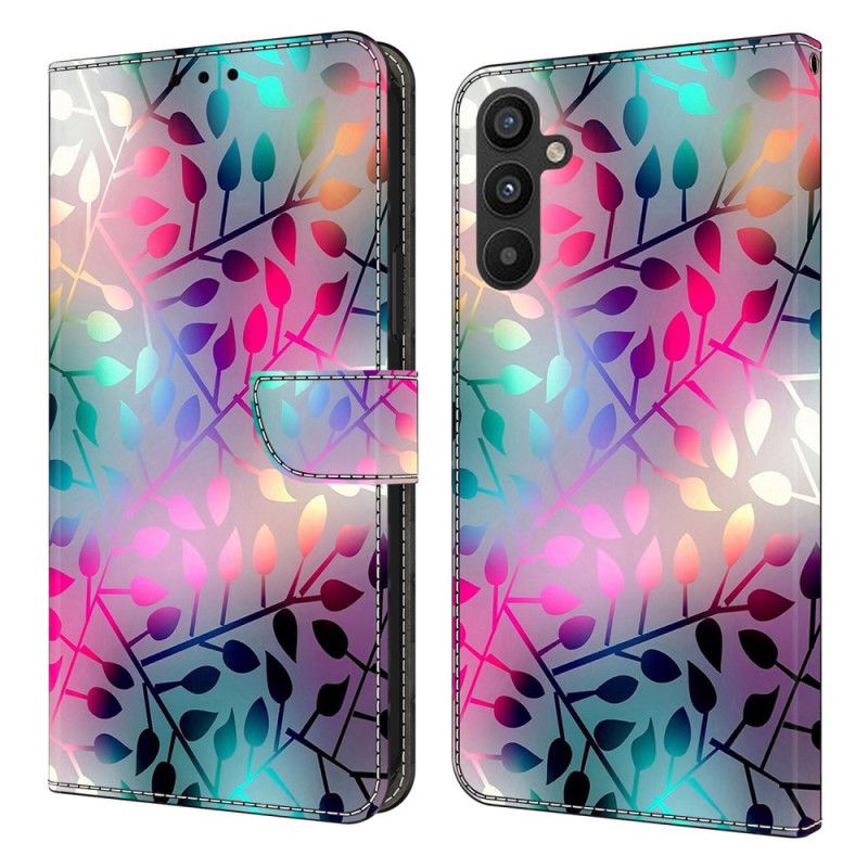 Peněženková Pouzdra Samsung Galaxy A15 Javorové Listy