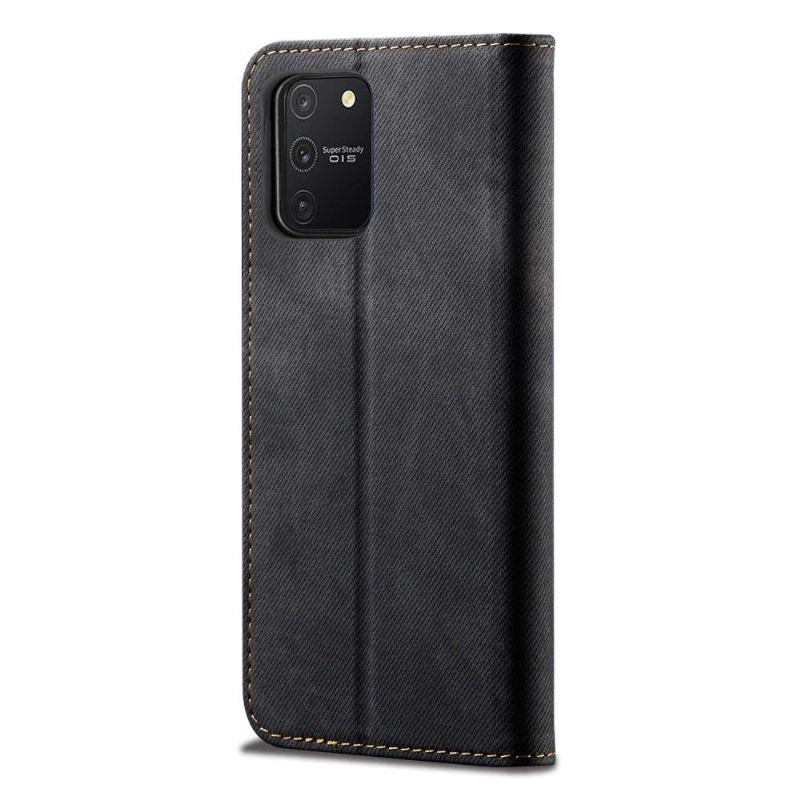 Flipové Pouzdro Na Samsung Galaxy S10 Lite Džíny Ve Stylu Giulia