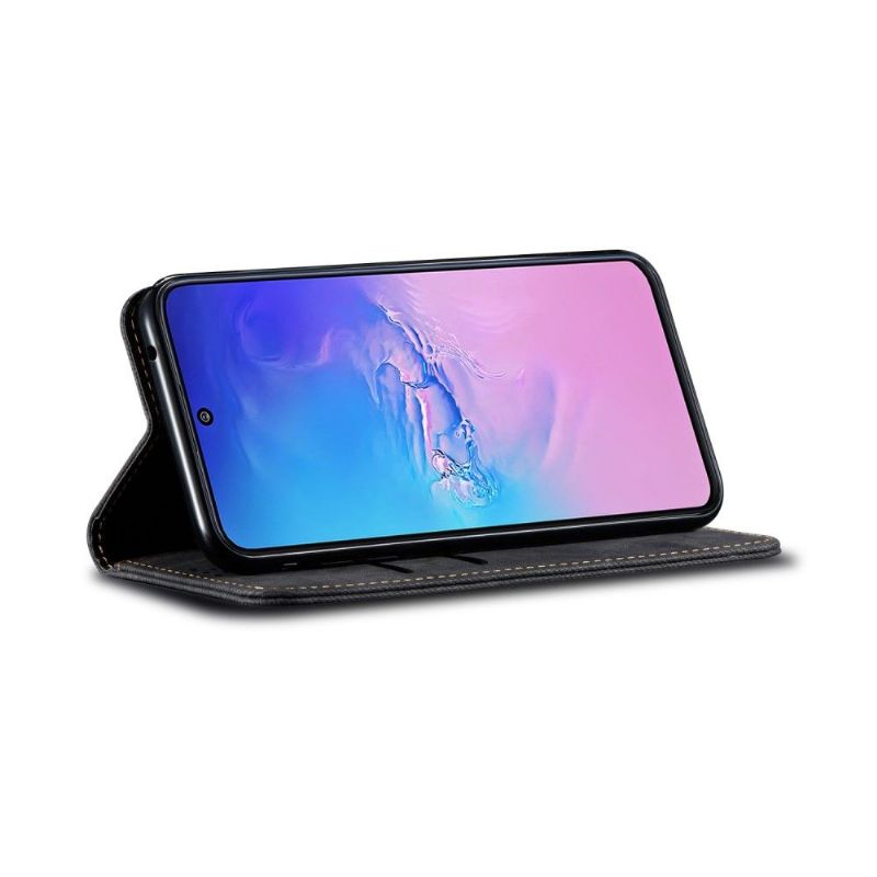 Flipové Pouzdro Na Samsung Galaxy S10 Lite Džíny Ve Stylu Giulia