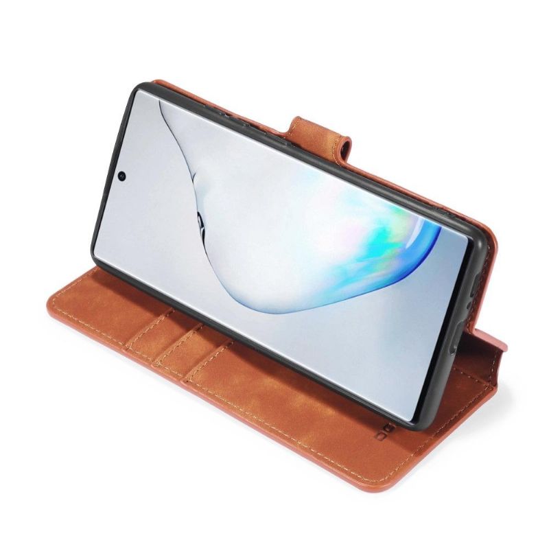 Flipové Pouzdro Na Samsung Galaxy S10 Lite Efekt Dg Ming Kůže
