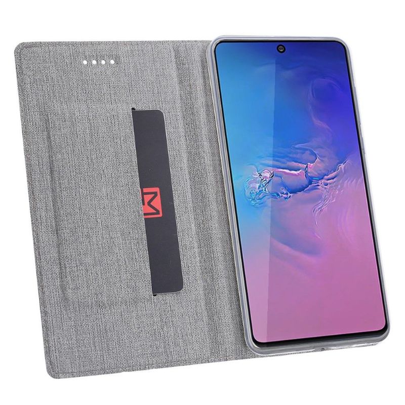 Flipové Pouzdro Na Samsung Galaxy S10 Lite Funkce Podpory Rovnátek