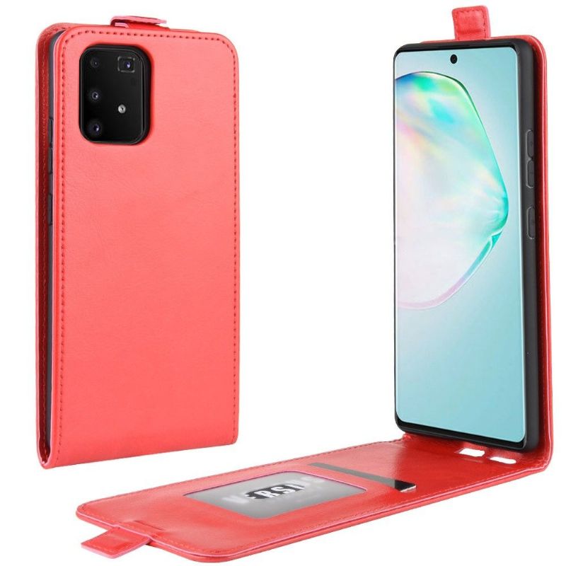 Flipové Pouzdro Na Samsung Galaxy S10 Lite Kožené Pouzdro Vertikální Umělá Kůže