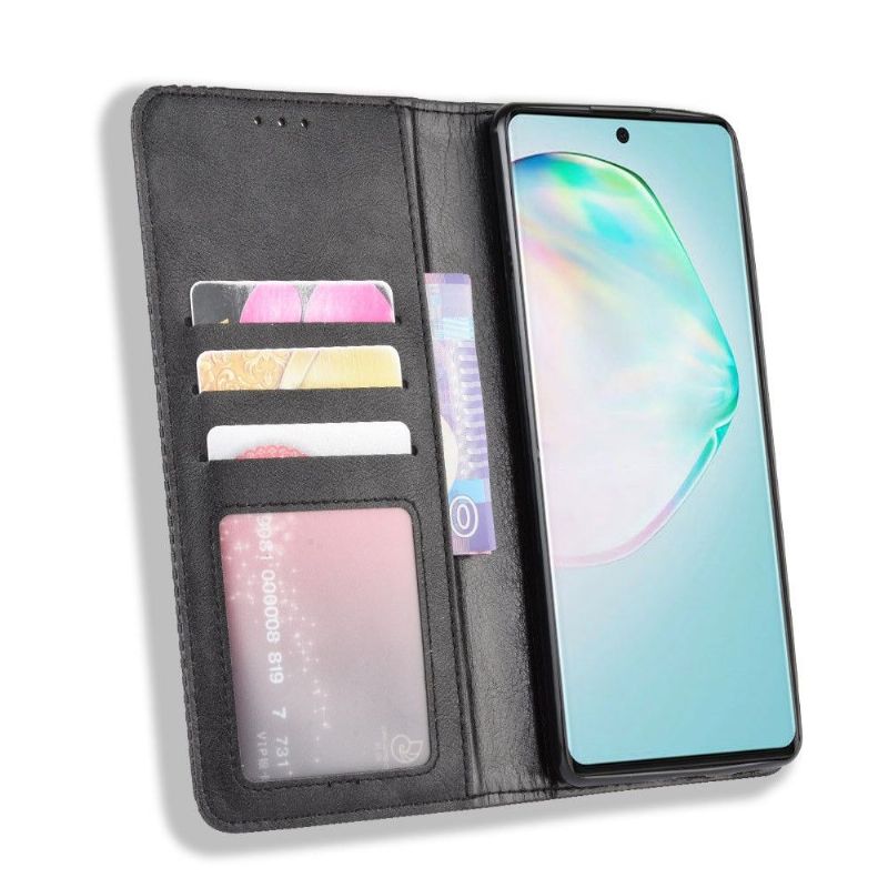 Flipové Pouzdro Na Samsung Galaxy S10 Lite Kůže Ve Stylu Cirénius