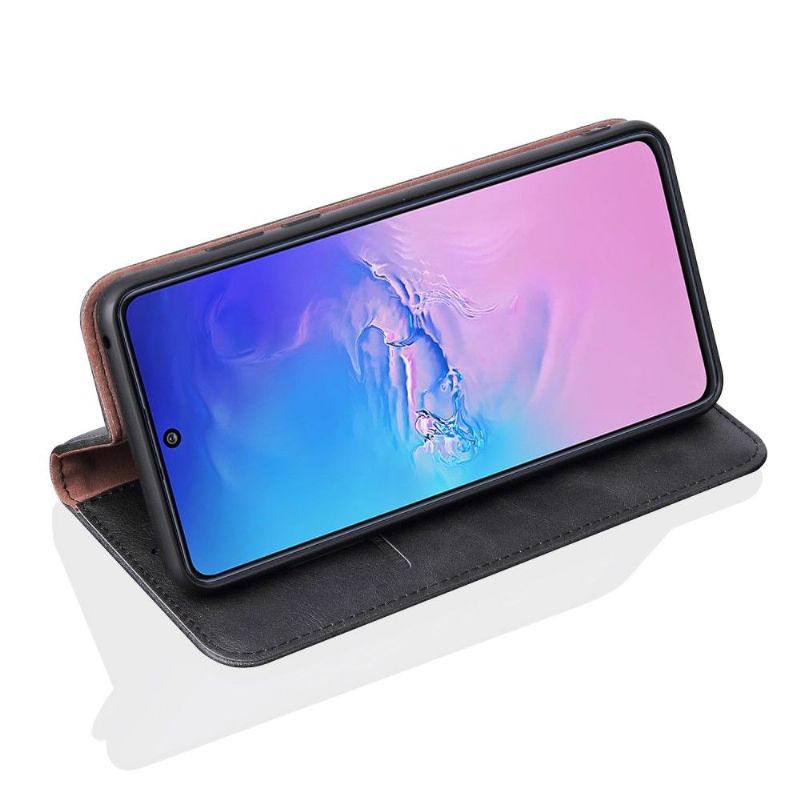 Flipové Pouzdro Na Samsung Galaxy S10 Lite Nebeské Chytré Retro