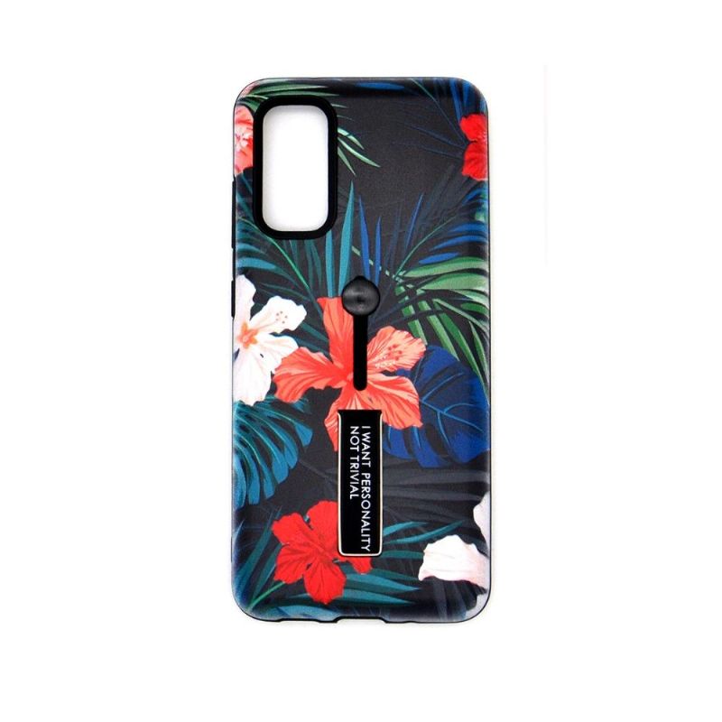 Kryt Na Samsung Galaxy S10 Lite Funkce Podpory Tropických Listů