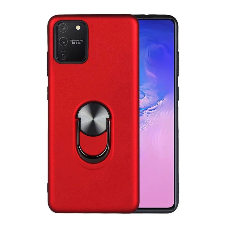 Kryt Na Samsung Galaxy S10 Lite Matný Efekt S Podporou Na Zadní Straně