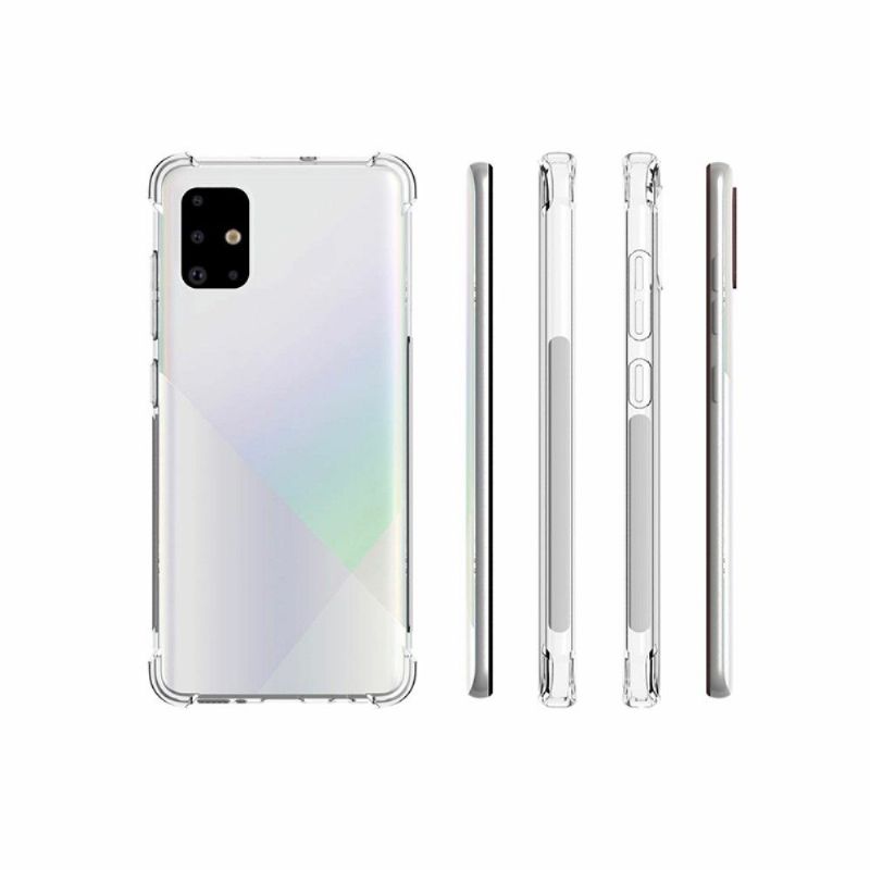 Kryt Na Samsung Galaxy S10 Lite Průhledné Zesílené Rohy