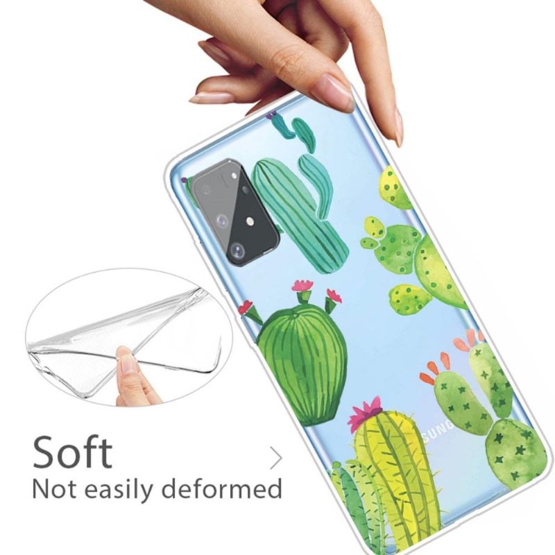 Kryt Na Samsung Galaxy S10 Lite Průhledný Kaktus
