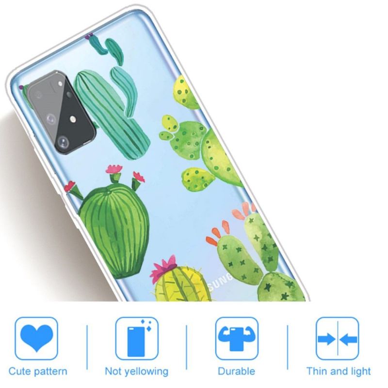 Kryt Na Samsung Galaxy S10 Lite Průhledný Kaktus
