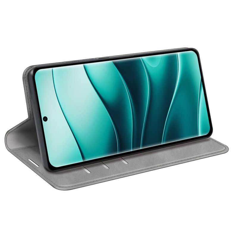 Kožené Pouzdro Folio Xiaomi Redmi Note 14 Pro Plus 5g Klasické
