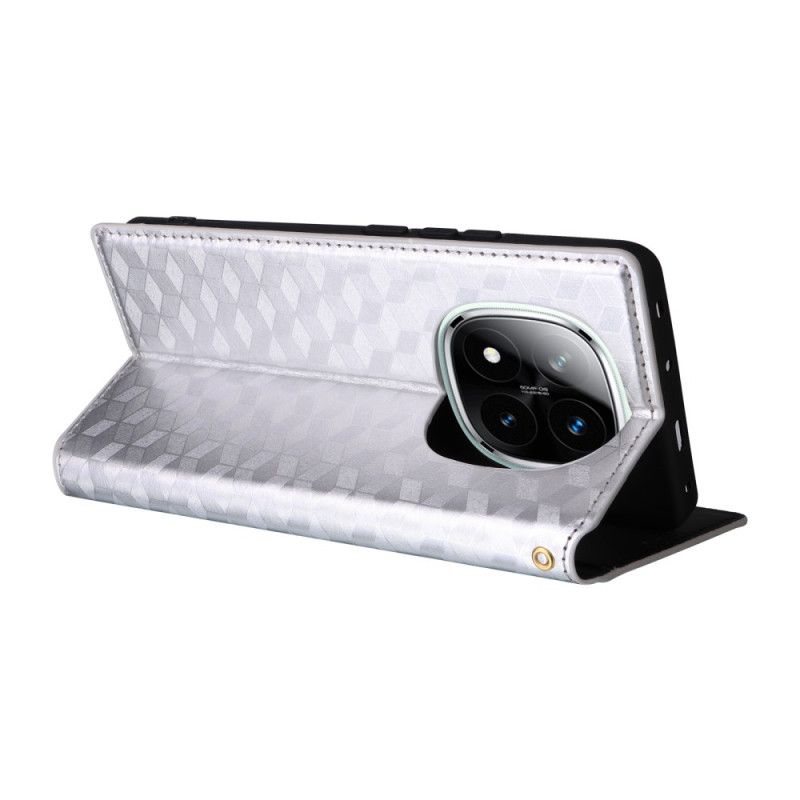 Kožené Pouzdro Folio Xiaomi Redmi Note 14 Pro Plus 5g Lesklý 3d Vzor