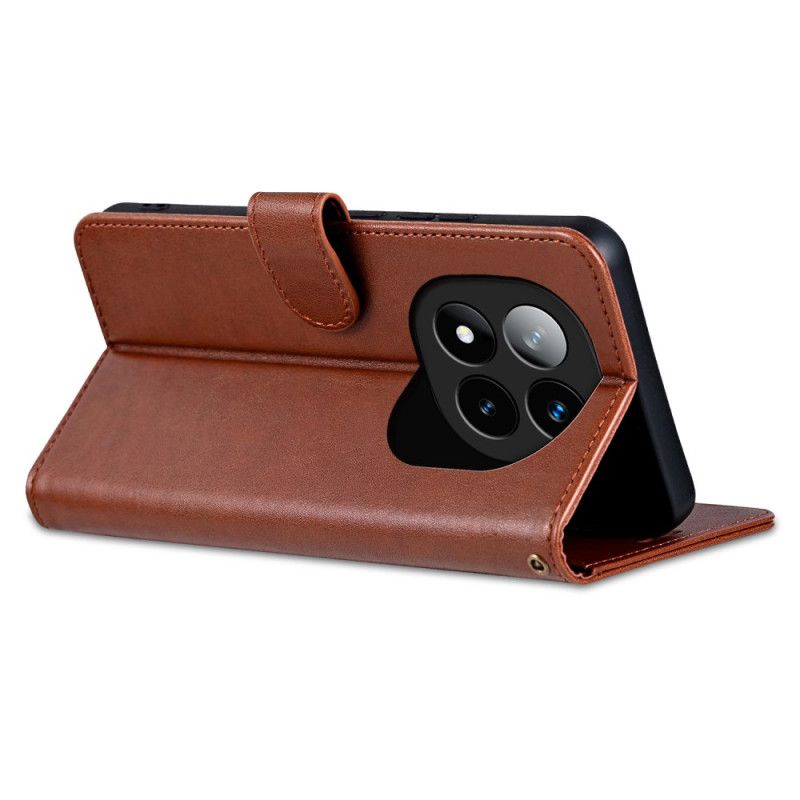 Kožený Kryt Na Xiaomi Redmi Note 14 Pro Plus 5g Azns