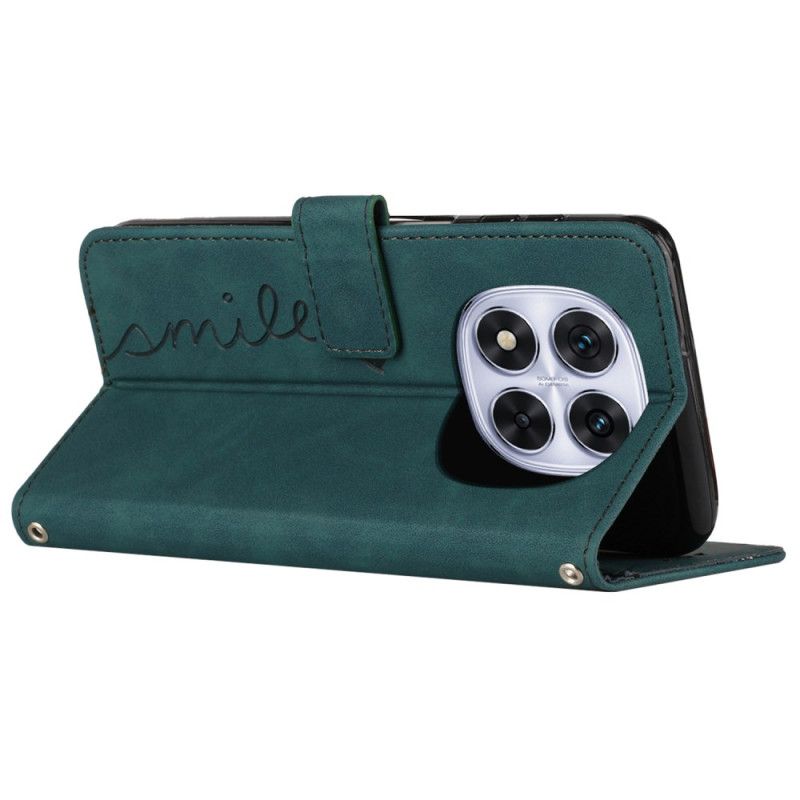 Kožený Kryt Na Xiaomi Redmi Note 14 Pro Plus 5g Úsměv