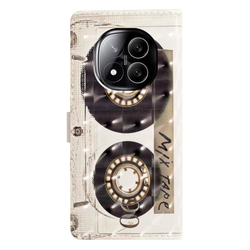 Kožený Kryt Xiaomi Redmi Note 14 Pro Plus 5g 3d Kazeta