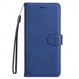 Kožený Kryt Xiaomi Redmi Note 14 Pro Plus 5g Jednobarevná Umělá Kůže