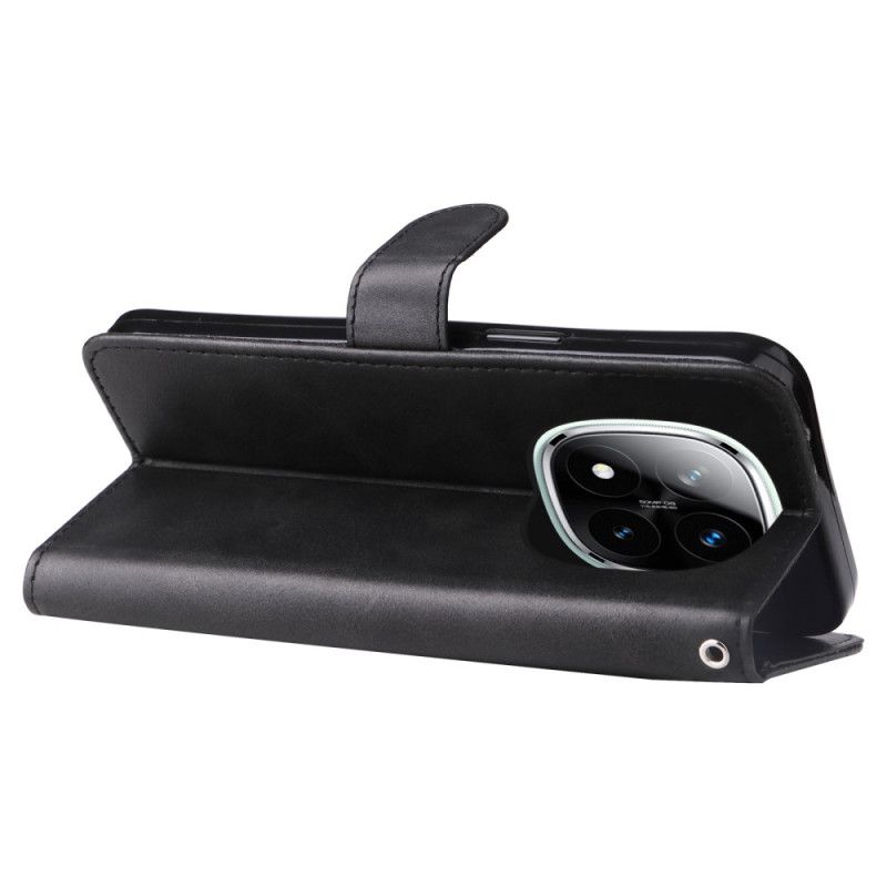 Kožený Kryt Xiaomi Redmi Note 14 Pro Plus 5g Kapsa Na Zip