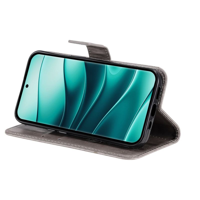 Kožený Kryt Xiaomi Redmi Note 14 Pro Plus 5g Strom A Kočka