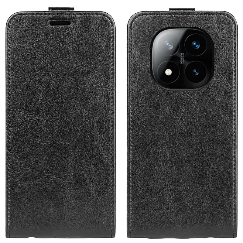 Kožený Kryt Xiaomi Redmi Note 14 Pro Plus 5g Svislá Klopa