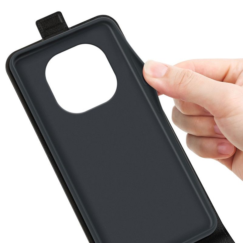 Kožený Kryt Xiaomi Redmi Note 14 Pro Plus 5g Svislá Klopa