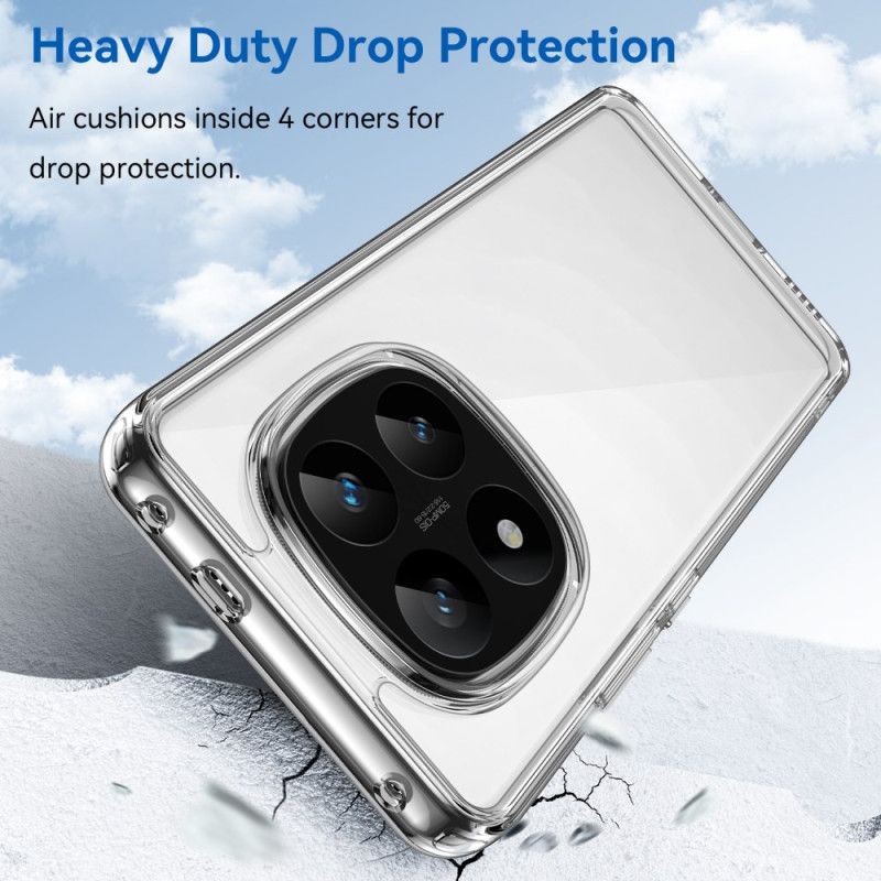 Kryt Xiaomi Redmi Note 14 Pro Plus 5g Kryty Na Mobil Průhledné S Ochrannou Fólií Z Tvrzeného Skla