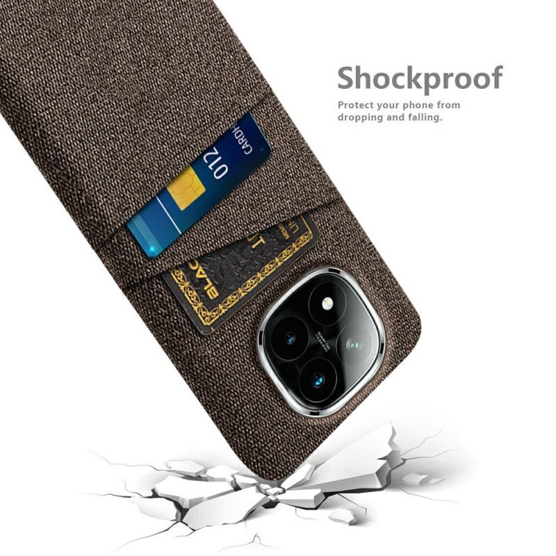 Kryt Xiaomi Redmi Note 14 Pro Plus 5g Pouzdro Na Karty Z Látky
