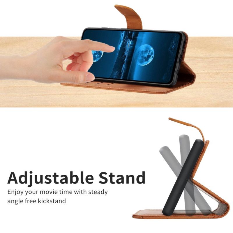 Peněženková Pouzdra Xiaomi Redmi Note 14 Pro Plus 5g Kryty Na Mobil Linie A Čárky S Páskem