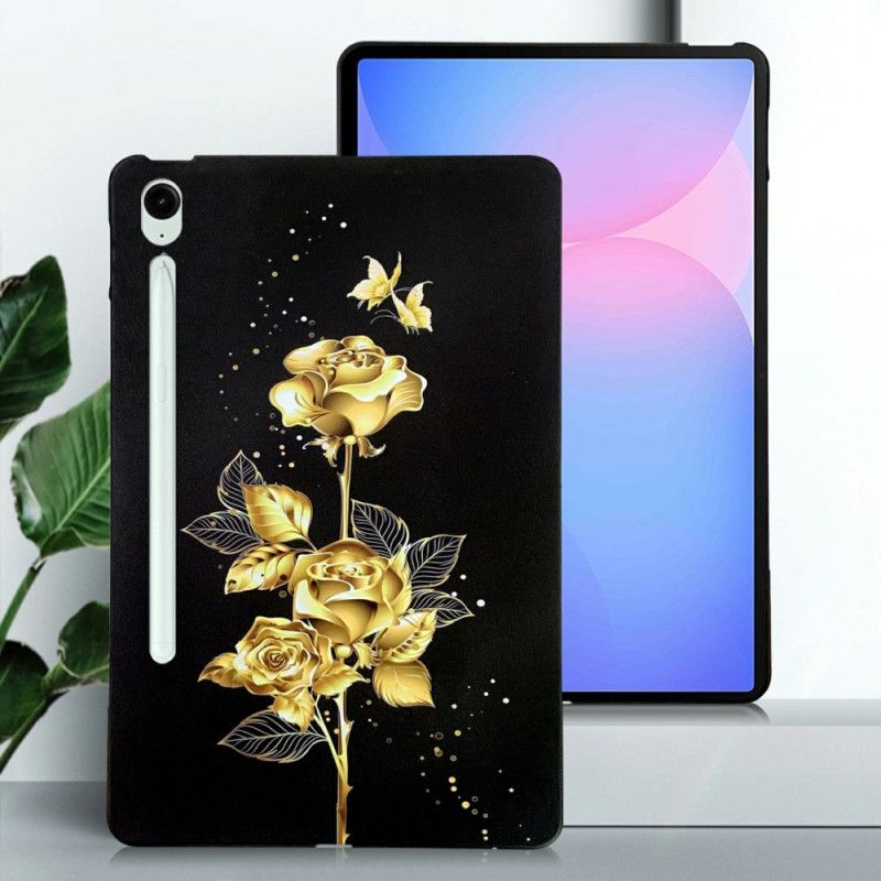 Kryt Samsung Galaxy Tab S10 Fe Plus Zlaté Růže