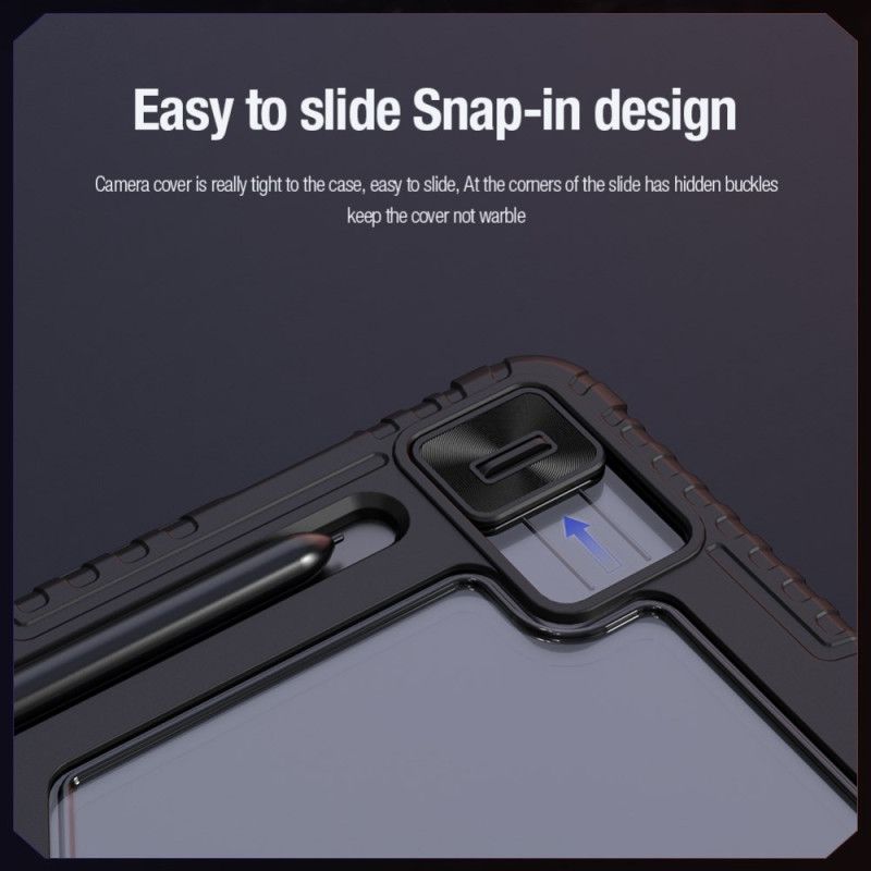 Samsung Galaxy Tab S10 Fe Plus Nárazník Nillkin S Origami Stojánkem A Posuvným Krytem