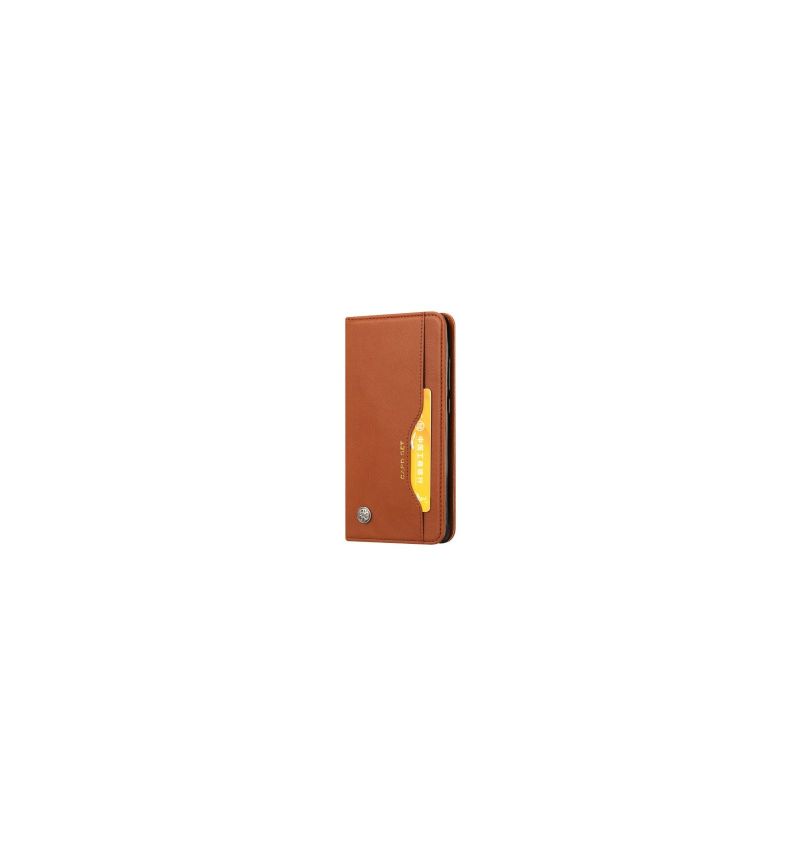Flipové Pouzdro Na Xiaomi Redmi Note 6 Pro Peněženkové Pouzdro Kožený Stojánek