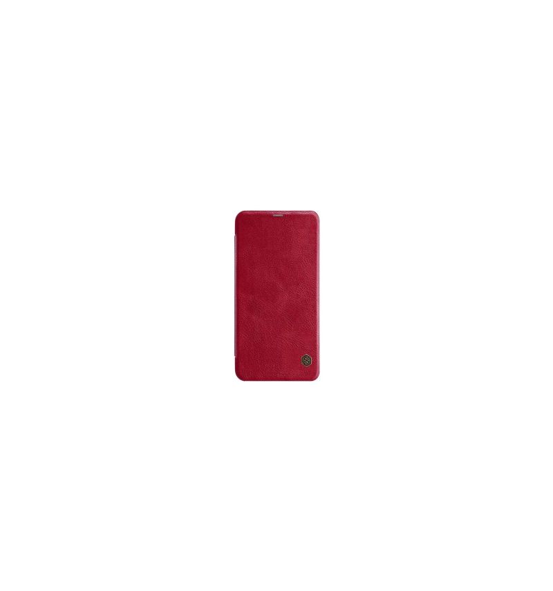 Kožené Pouzdro Na Xiaomi Redmi Note 6 Pro Nillkin Qin - Červená