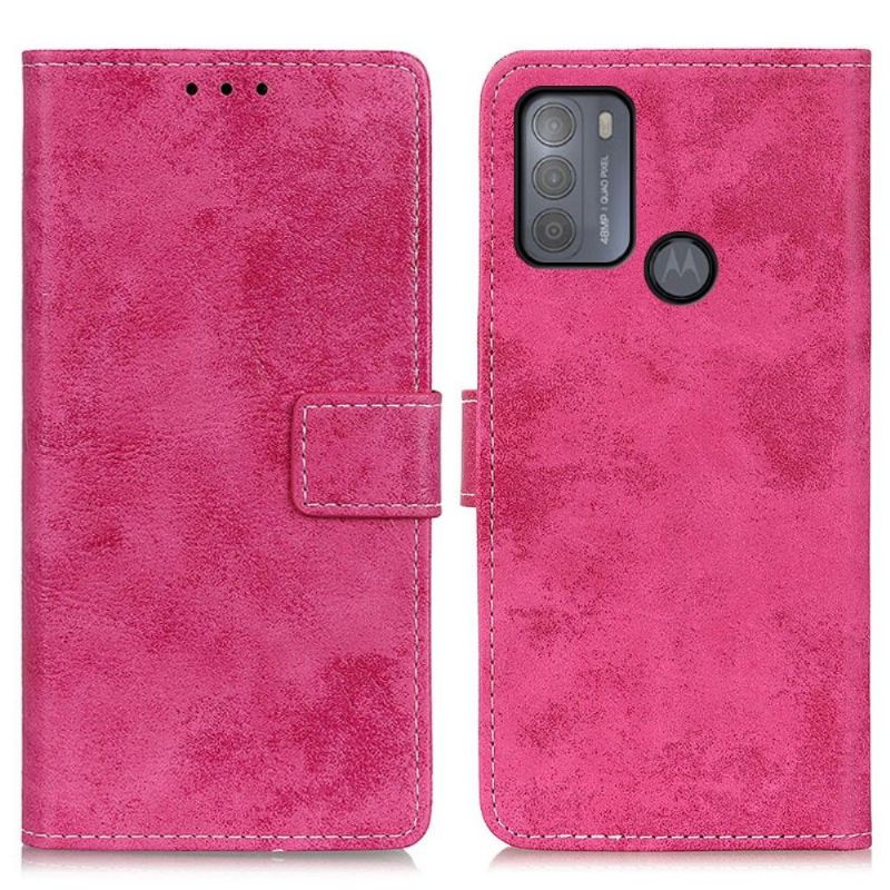 Flipové Pouzdro Na Motorola Moto G50 Cyrius Faux Leather Vintage