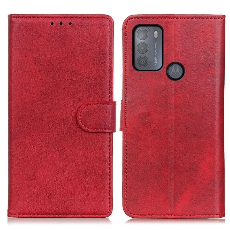 Flipové Pouzdro Na Motorola Moto G50 Efekt Matné Kůže Marius