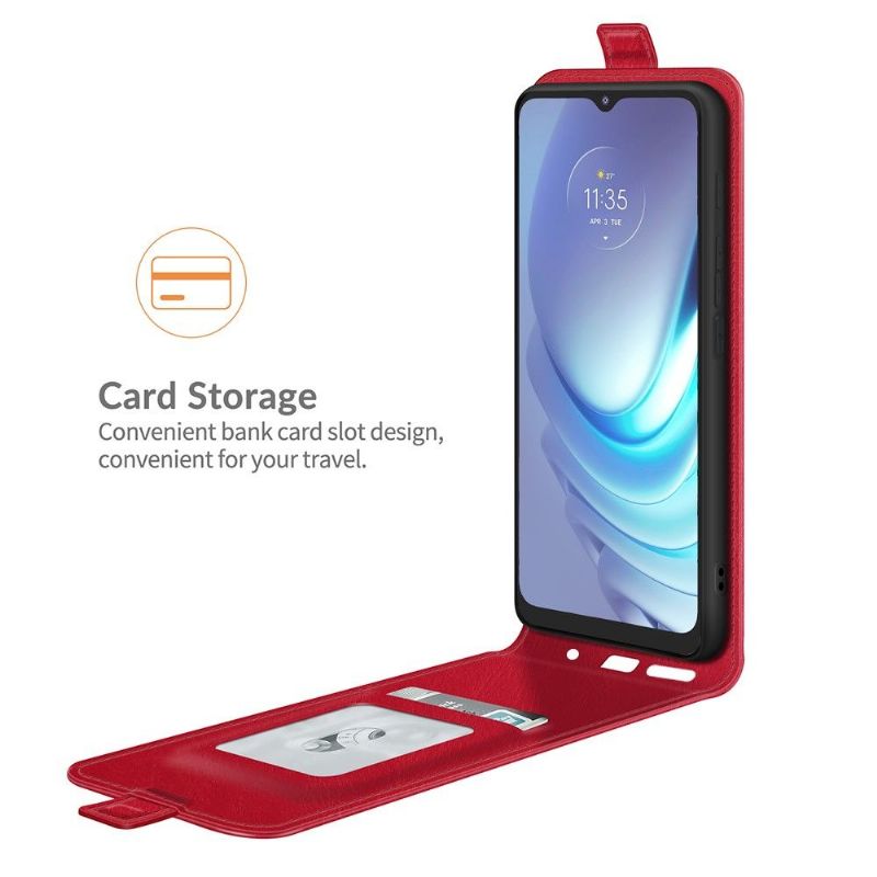 Flipové Pouzdro Na Motorola Moto G50 Kožené Pouzdro Vertikální Umělá Kůže