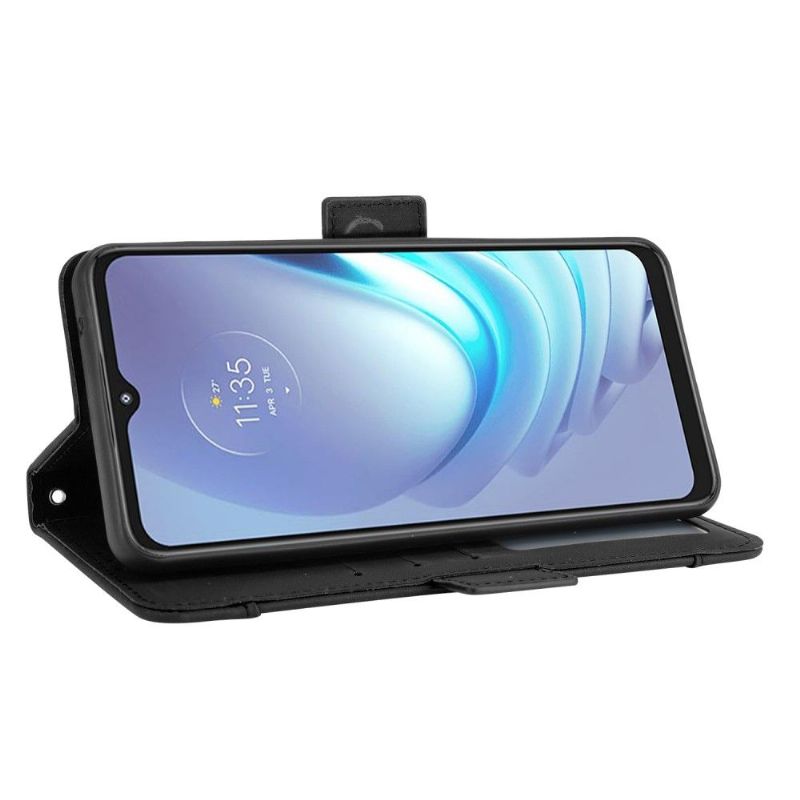 Flipové Pouzdro Na Motorola Moto G50 Premium S Držitelem Karty