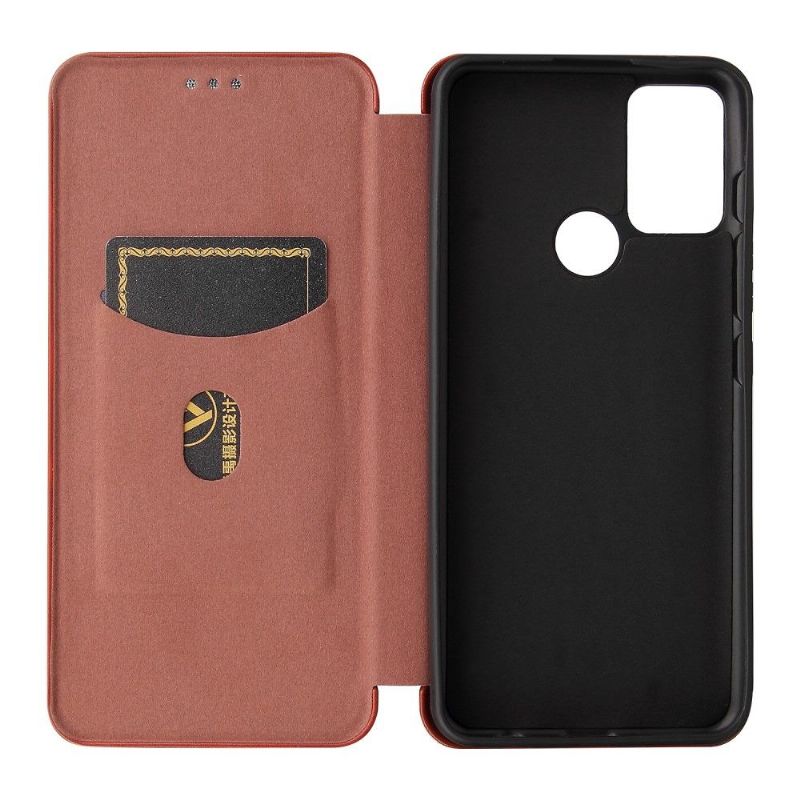 Flipové Pouzdro Na Motorola Moto G50 Umělá Kůže Ve Stylu Uhlíkových Vláken