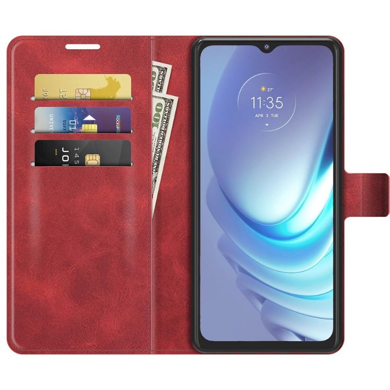 Kožené Pouzdro Na Motorola Moto G50 Peněženkové Pouzdro Styl Kůže