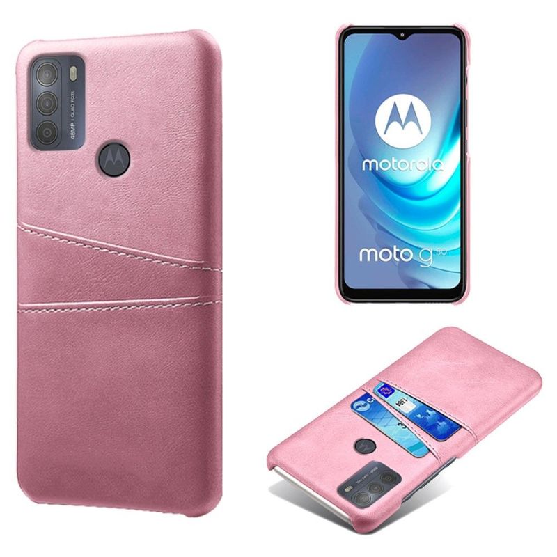 Kryt Na Motorola Moto G50 Držák Karet S Efektem Melody Leather