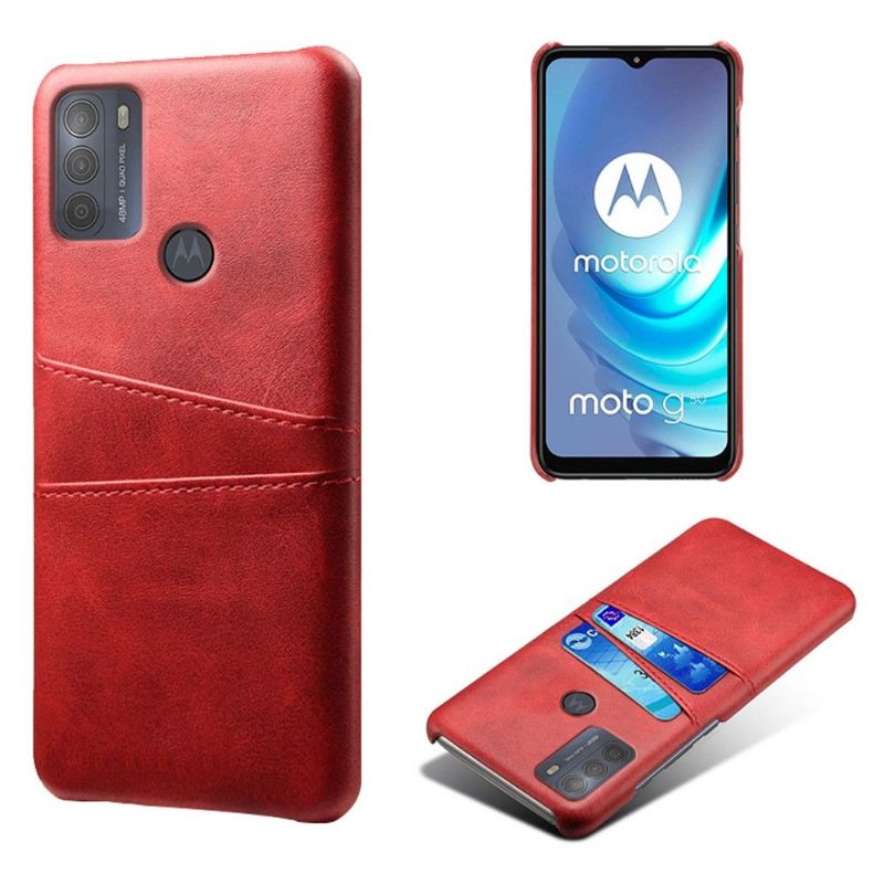 Kryt Na Motorola Moto G50 Držák Karet S Efektem Melody Leather