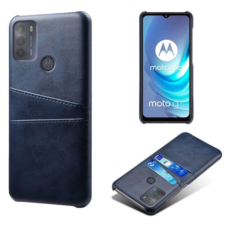 Kryt Na Motorola Moto G50 Držák Karet S Efektem Melody Leather
