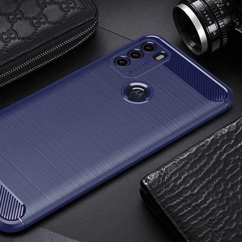 Kryt Na Motorola Moto G50 Flexibilní Kartáčovaný Efekt