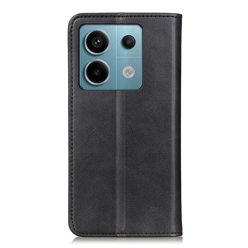 Kožené Pouzdro Folio Poco X6 5g Klasika