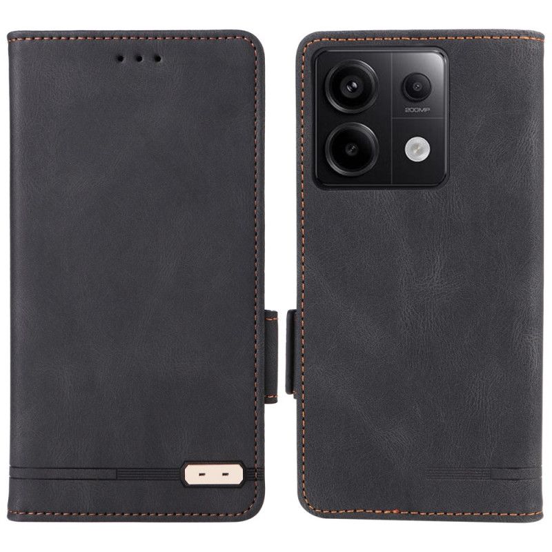 Kožené Pouzdro Folio Poco X6 5g Retro Design