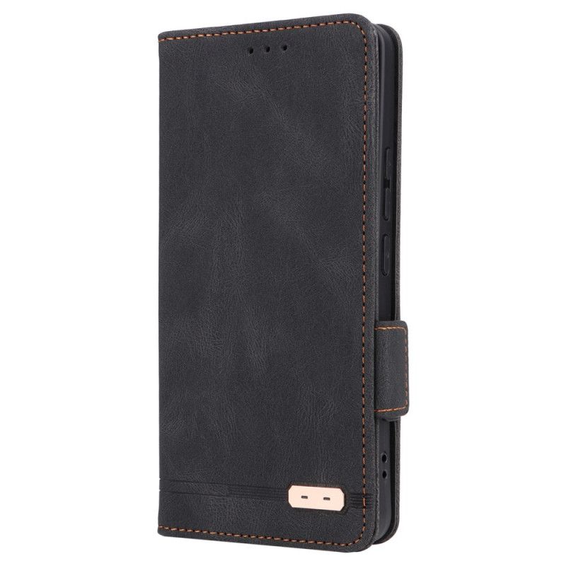Kožené Pouzdro Folio Poco X6 5g Retro Design