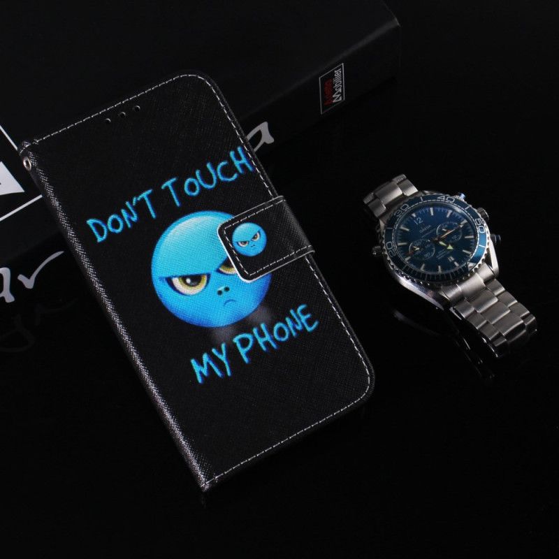 Kožený Kryt Poco X6 5g Telefon Emoji