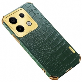 Kryt Na Poco X6 5g Krokodýlí Textura