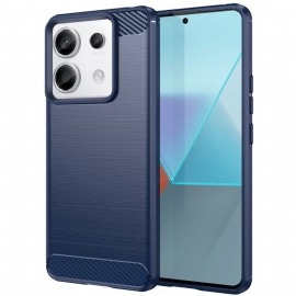 Kryt Na Poco X6 5g Textura Uhlíkových Vláken